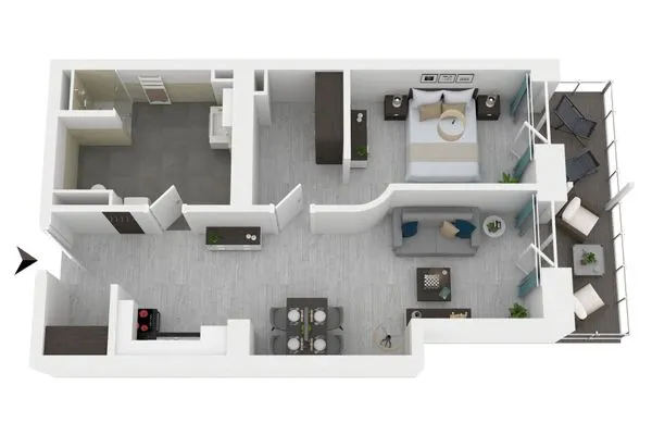 Ferienwohnung Sandwelle Ostseebad Wustrow ZweiWasser Alte Seefahrtschule Grundriss  Sandwelle