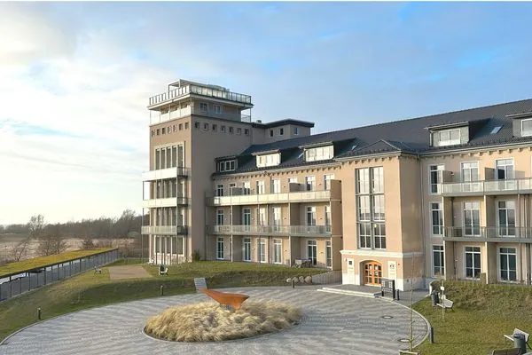 Ferienwohnung Welleneck Ostseebad Wustrow ZweiWasser Alte Seefahrtschule Hauptansicht  Welleneck