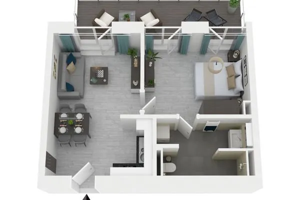 Ferienwohnung Backboard Ostseebad Wustrow ZweiWasser Alte Seefahrtschule Grundriss  Backboard