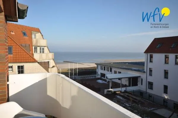 Balkon mit Blick aufs Meer Haus Passat Ferienwohnung 23