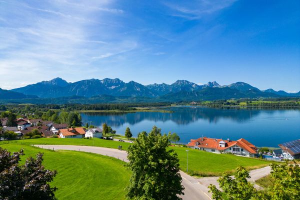  Ferienwohnung Seerose Ferienwohnungen in Hopfen am See - Ortsansicht