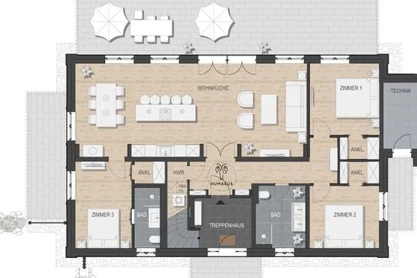 Hummergrund Humarus SPO Boehl - Grundriss