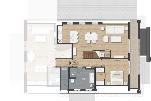 Hummergrund Pagurus SPO Boehl - Grundriss