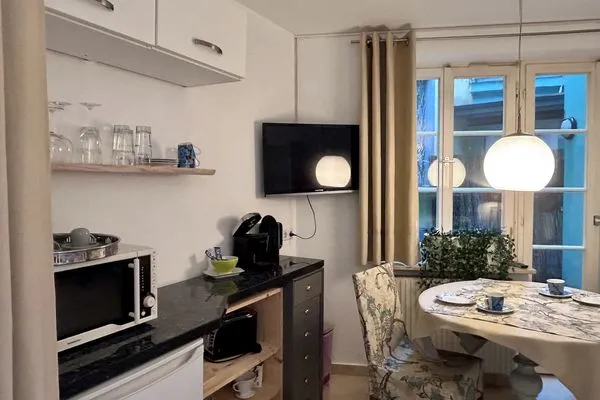 Multi-FeWo Haus Paradiesplatz Ferienapartment Eva Lindau Insel - Küche