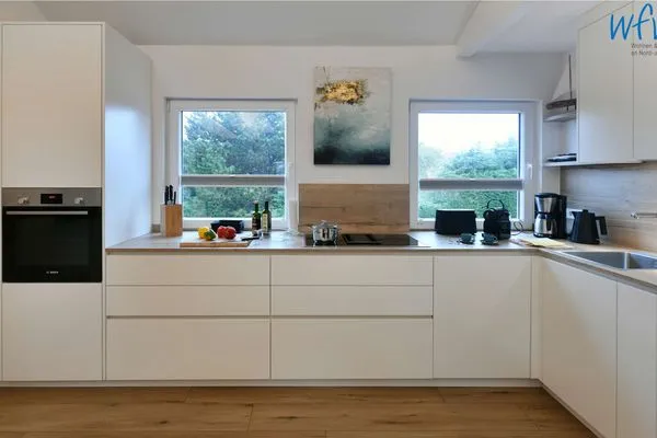 Küche / Küchenzeile Haus Mittelstraße Ferienwohnung kleines Zauberland