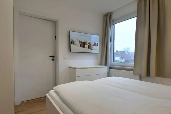 Schlafzimmer Haus Mittelstraße Ferienwohnung kleines Zauberland