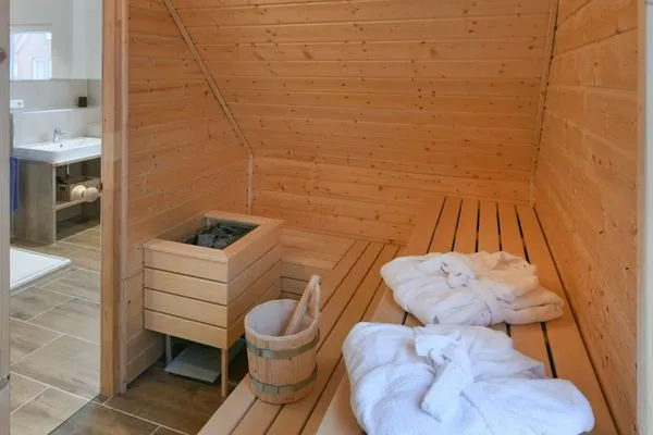 Sauna Haus Mittelstraße Ferienwohnung kleines Zauberland