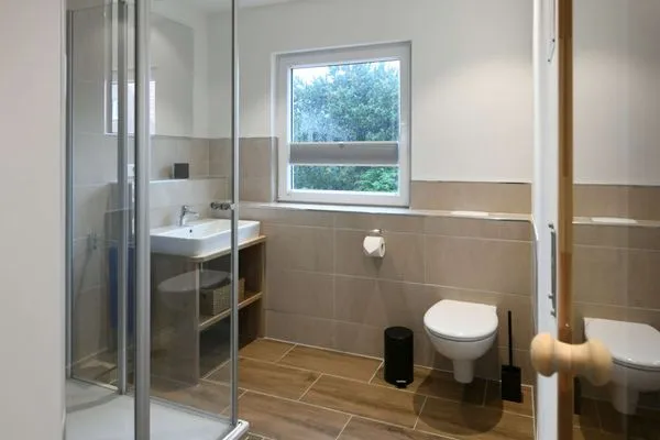 Badezimmer Haus Mittelstraße Ferienwohnung kleines Zauberland