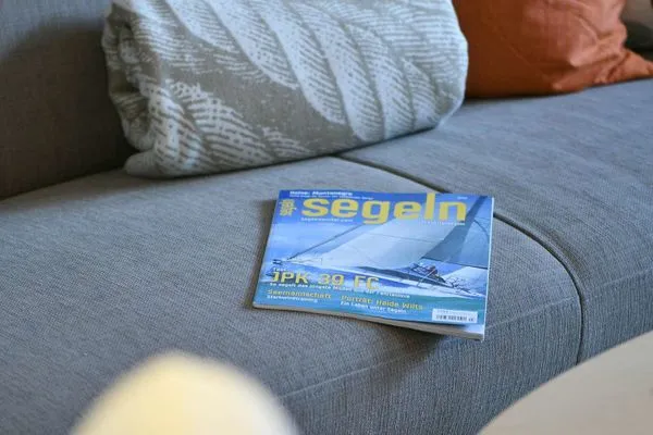 Wohnzimmer Familienhaus im Dorfgroden 27 Ferienwohnung kleiner Kompass