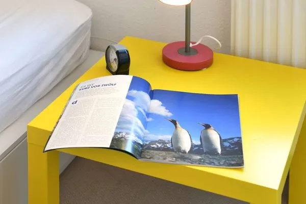 Schlafzimmer Familienhaus im Dorfgroden 27 Ferienwohnung kleiner Kompass