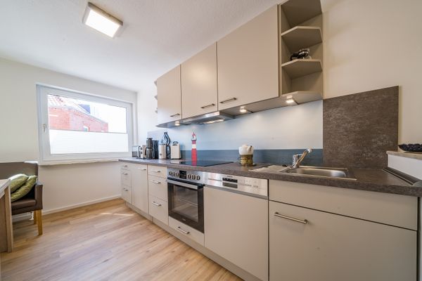  Haus Derk Juist - Wohnung 3 Borkum - Küche / Küchenzeile