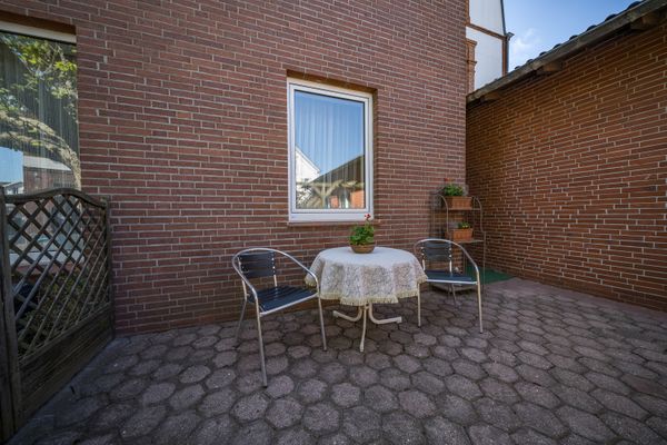  Haus Derk Juist - Wohnung 1 Borkum - Terrasse