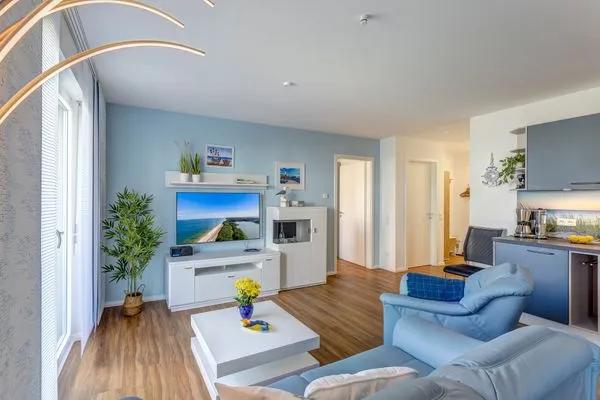 Wohnzimmer  Bernsteinquartier, Whg. 04.40