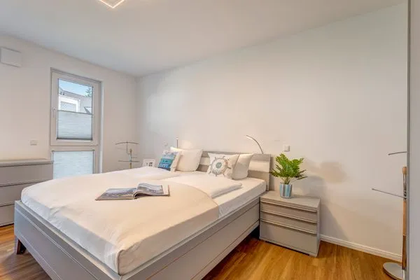 Schlafzimmer  Bernsteinquartier, Whg. 04.40