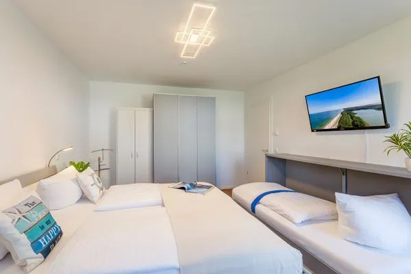 Schlafzimmer  Bernsteinquartier, Whg. 04.40