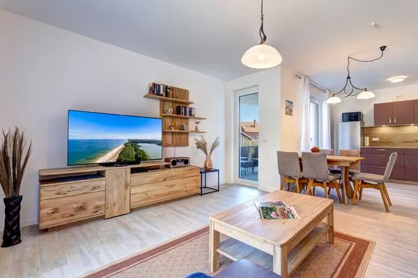 Wohnzimmer  Bernsteinquartier, Whg. 05.48