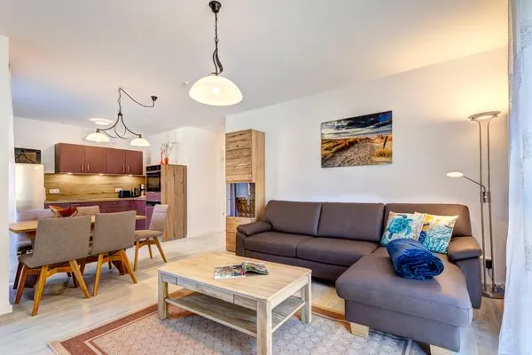 Wohnzimmer  Bernsteinquartier, Whg. 05.48