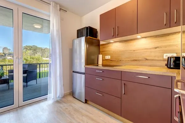 Küche / Küchenzeile  Bernsteinquartier, Whg. 05.48