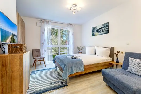 Schlafzimmer  Bernsteinquartier, Whg. 05.48