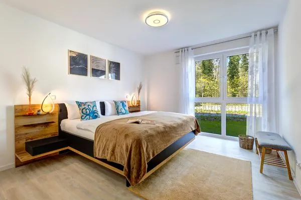 Schlafzimmer  Bernsteinquartier, Whg. 05.48