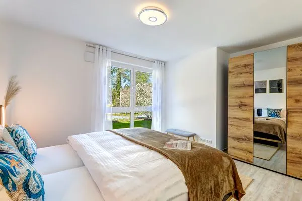 Schlafzimmer  Bernsteinquartier, Whg. 05.48