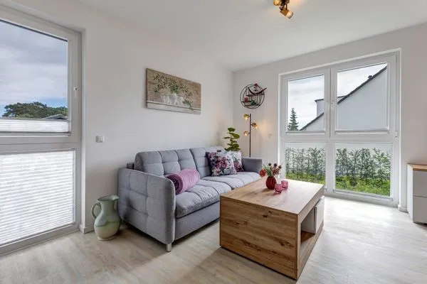 Wohnzimmer  Bernsteinquartier, Whg. 05.49 "Ferienglück"