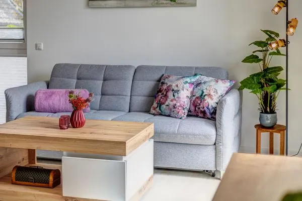 Wohnzimmer  Bernsteinquartier, Whg. 05.49 "Ferienglück"