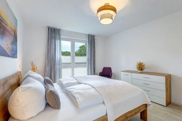 Schlafzimmer  Bernsteinquartier, Whg. 05.49 "Ferienglück"