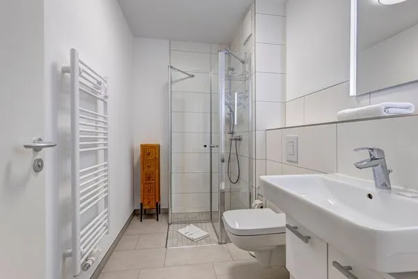 Badezimmer  Bernsteinquartier, Whg. 05.49 "Ferienglück"