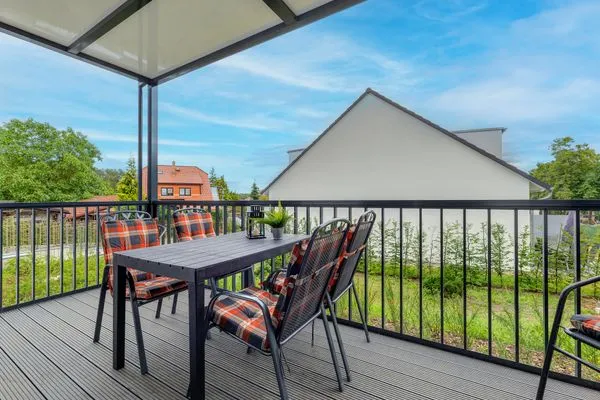 Balkon  Bernsteinquartier, Whg. 05.49 "Ferienglück"