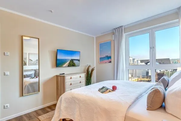 Küche / Küchenzeile  Bernsteinquartier, Whg. 05.50 "Dünensonne"