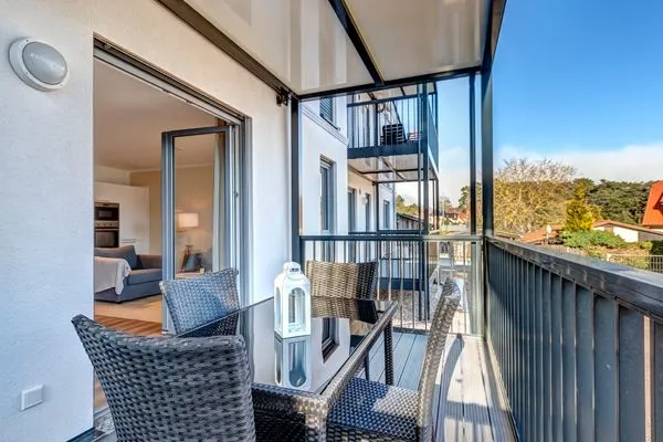 Balkon  Bernsteinquartier, Whg. 05.50 "Dünensonne"