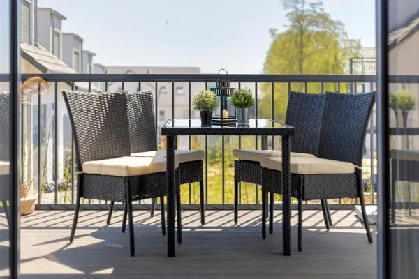 Balkon  Bernsteinquartier, Whg. 05.50 "Dünensonne"