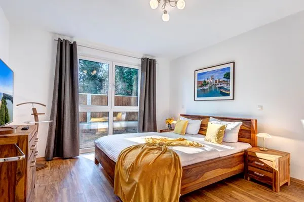 Schlafzimmer  Bernsteinquartier, Whg. 05.51