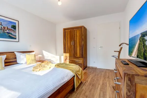 Schlafzimmer  Bernsteinquartier, Whg. 05.51