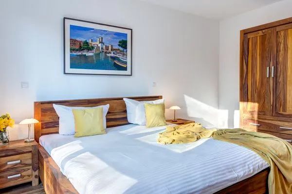 Bett  Bernsteinquartier, Whg. 05.51