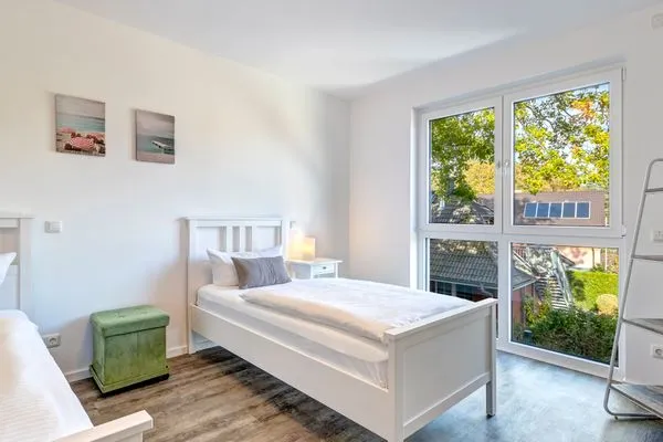 Schlafzimmer  Bernsteinquartier, Whg. 05.54 "Lieblingsplatz"