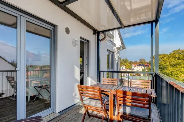 Balkon  Bernsteinquartier, Whg. 05.54 "Lieblingsplatz"