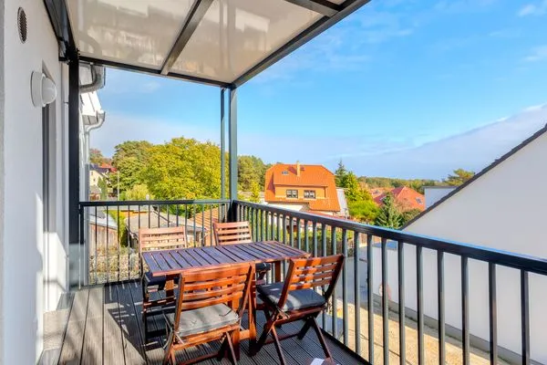 Balkon  Bernsteinquartier, Whg. 05.54 "Lieblingsplatz"