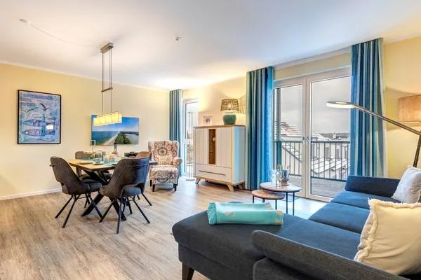 Wohnzimmer  Bernsteinquariter, Whg. 05.55