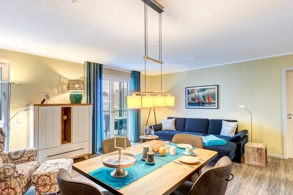 Wohnzimmer  Bernsteinquariter, Whg. 05.55