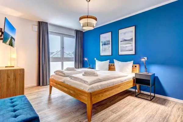 Schlafzimmer  Bernsteinquariter, Whg. 05.55