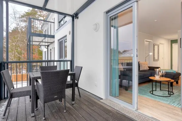 Balkon  Bernsteinquariter, Whg. 05.55