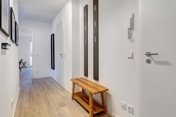 Empfang  Bernsteinquartier, Whg. 05.56 "Meeresgold"