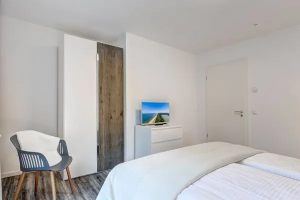 Schlafzimmer  Bernsteinquartier, Whg. 05.57 "Bonjour"