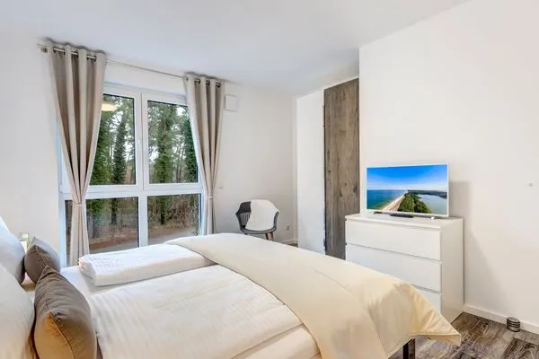 Schlafzimmer  Bernsteinquartier, Whg. 05.57 "Bonjour"