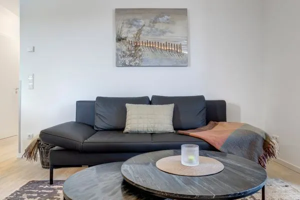 Wohnzimmer  Bernsteinquartier, Whg. 05.58 "Eichenkrone"