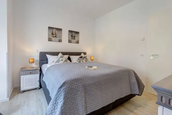 Schlafzimmer  Bernsteinquartier, Whg. 05.58 "Eichenkrone"