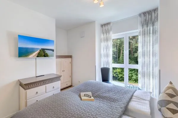 Schlafzimmer  Bernsteinquartier, Whg. 05.58 "Eichenkrone"