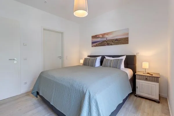 Schlafzimmer  Bernsteinquartier, Whg. 05.58 "Eichenkrone"